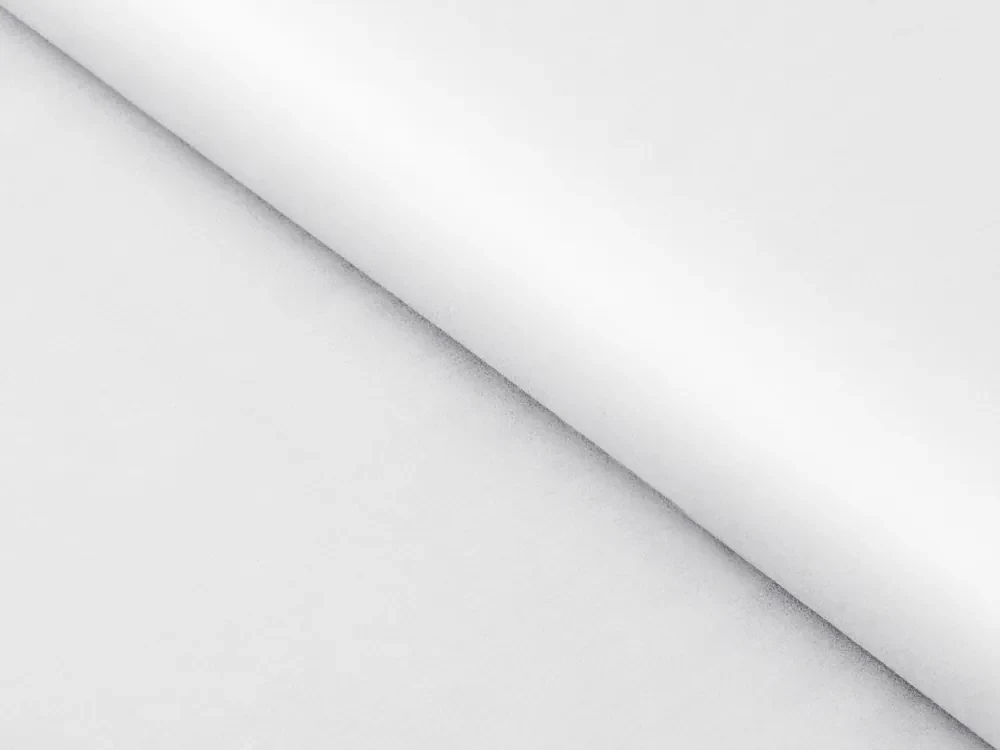 Biante Obdĺžnikový bavlněný saténový ubrus ST-001 Biely 50x100 cm