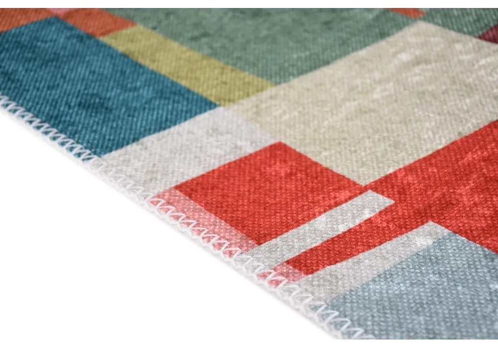 Prateľný behúň 80x200 cm Blocks of Fun – Vitaus