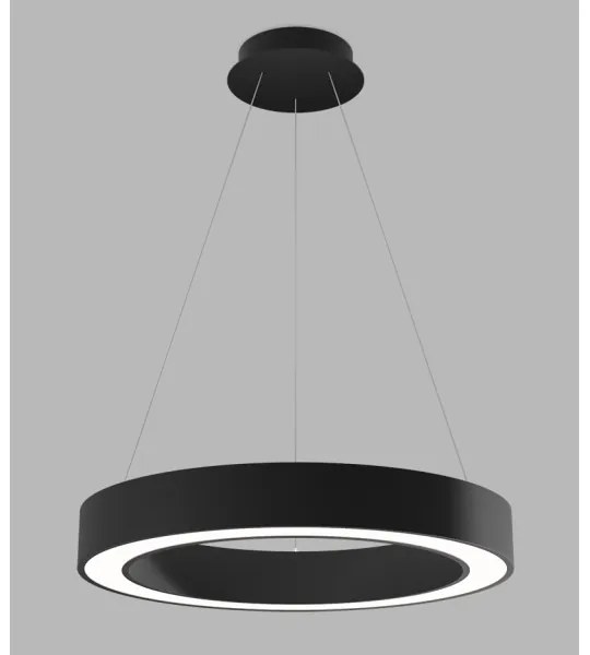 LED2 - LED Stmievateľný luster na lanku SATURN LED/50W/230V 3000K/4000K čierna