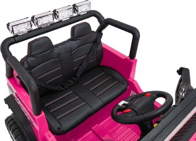 Elektrické autíčko Jeep BEAST 4x4 ružové