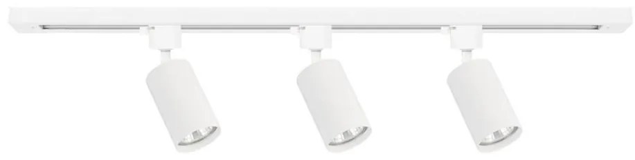 Bodové svietidlo v lištovom systéme TIGER 3xGU10/10W/230V biela