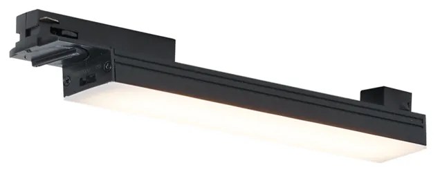 Moderné stropné svietidlo čierne pre koľajnicový systém 1-fázové 5W 400 lm 2700-4000K - Iconic Tsiri