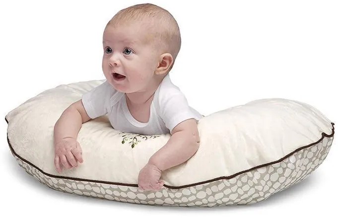 CHICCO Vankúš na dojčenie Boppy - Cream Life Tree 79903.0842