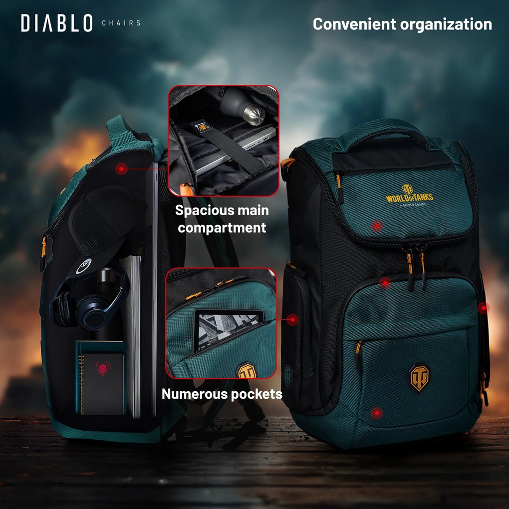 Batoh pre hráčov World of Tanks