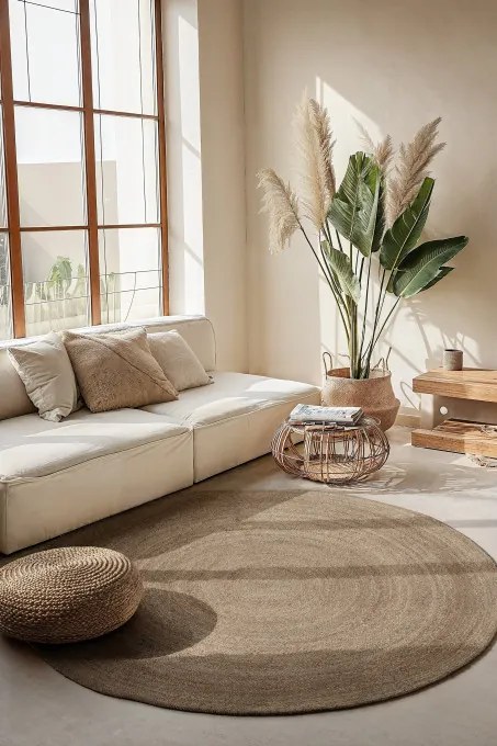 Koberec Hanse Home Jute Braided Rangpur sivý / hnedý