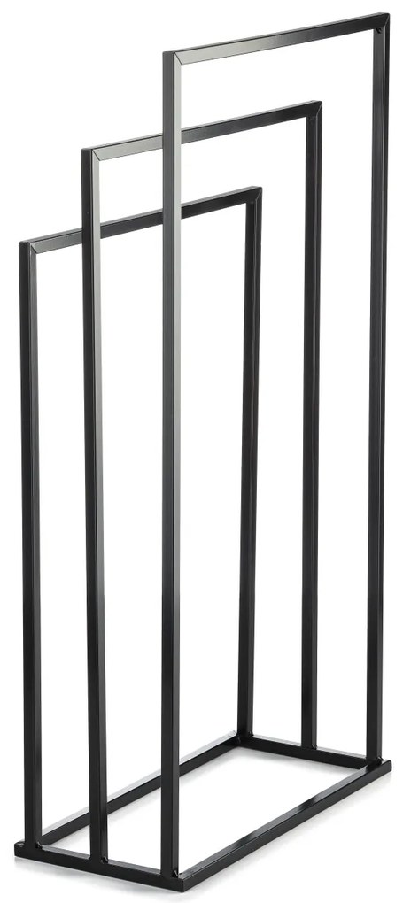 Stojan na uteráky LOFT, čierna