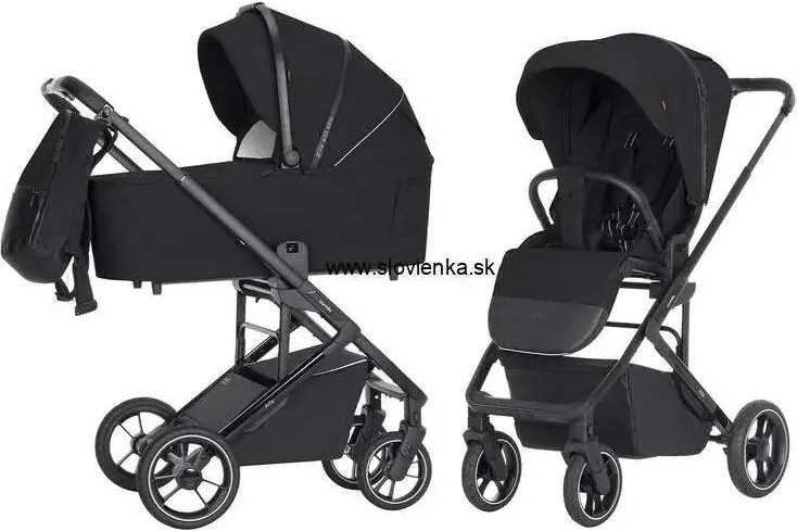 Kočík 2in1 CARRELLO Alfa 2024 Midnight Black