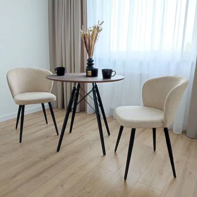 Jedálenská stolička KROSBY béžová