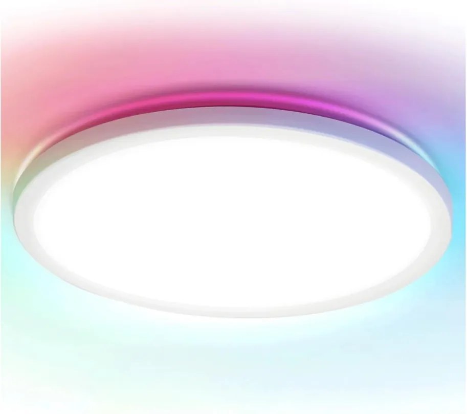 Brilagi - LED RGBW stmievateľné stropné svietidlo VIBE LED/24W/230V 3000-6500K biela + diaľkový ovládač