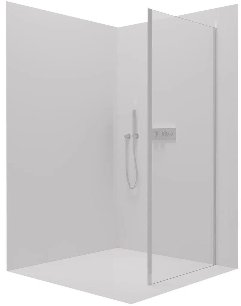 Cerano, sprchová zástena pre dvere Santini a Ferri 90x195 cm, 6mm číre sklo, chrómový profil, CER-CER-425644