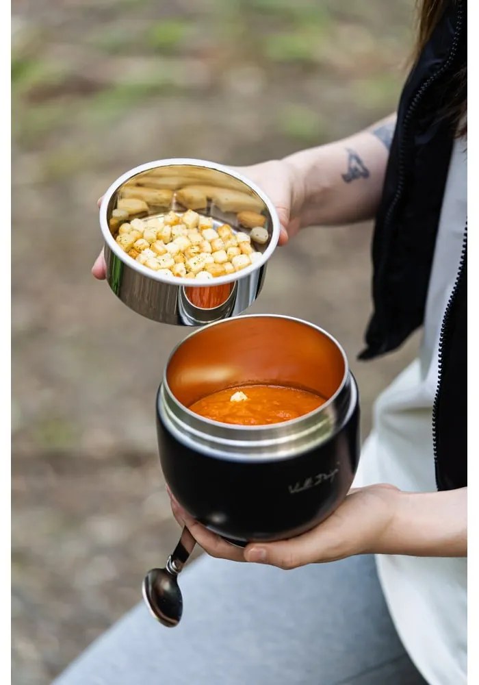 Termoska na jedlo s lyžicou Fuori – Vialli Design