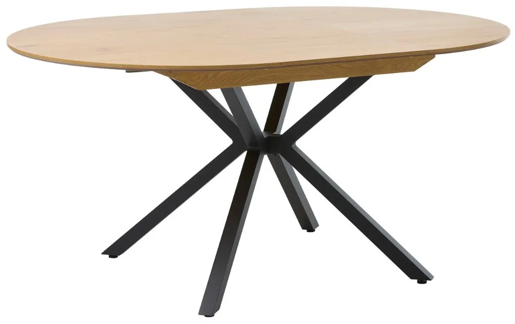 Rozkladací jedálenský stôl Valenzuela 120-170 cm vzor dub