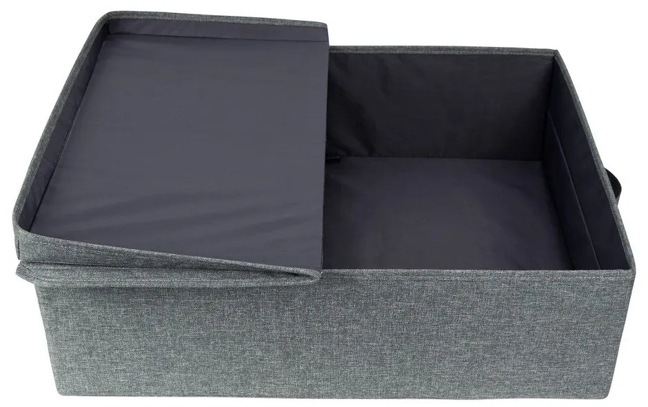 Sivá úložná škatuľa Bigso Box of Sweden Underbed