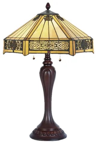 Tiffany s retiazkami - vitráž svietidlo kolekcia AFRIKA Ø40*60