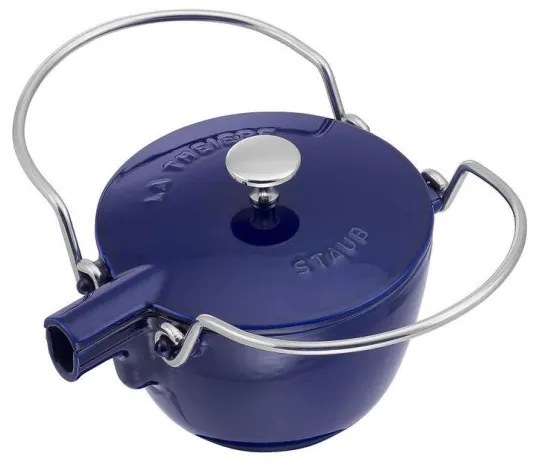 Staub liatinová kanvica 21 cm/1,15 l tmavomodrá, 1650091