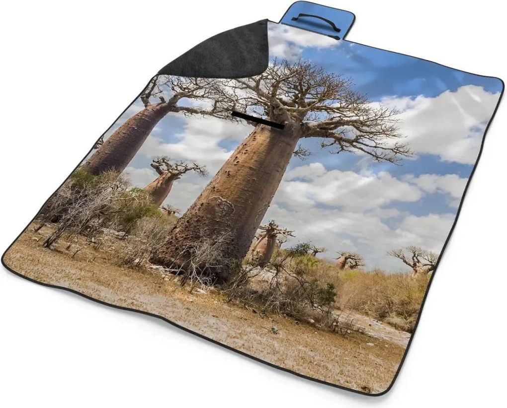 Sablio Plážová deka Strom: 200x140 cm