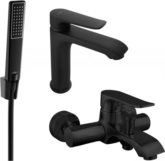 Mexen Pecos R72 vaňová súprava, čierna - 72703R72-70