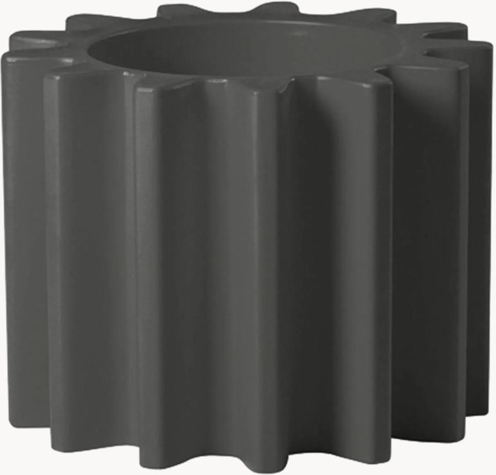 Okrúhly stohovateľný záhradný stolček/kvetináč Gear Pot