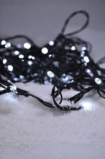 Brilagi - LED vonkajšia vianočná reťaz 100xLED/8 funkcií 13 m IP44 studená biela