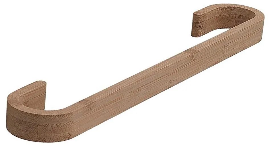 Gedy - Nástenný vešiak na uteráky HIMALAYA 7x40 cm bambus/hnedá