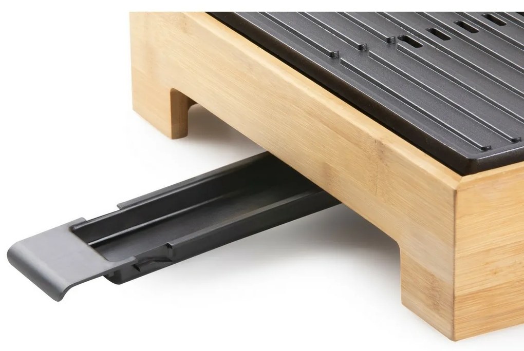 DOMO DO9271G stolný elektrický gril Plancha BambooStyle, L
