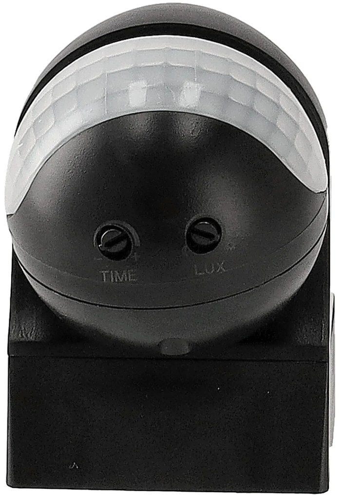 BERGE Pohybové čidlo LED PIR čierne IP44 800W PR054