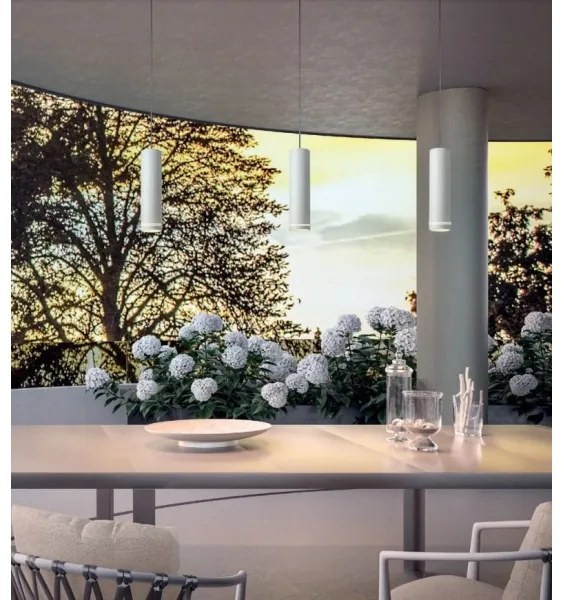 Redo 90513 - LED Vonkajšie závesné svietidlo KLOU LED/9W/230V IP54 biela