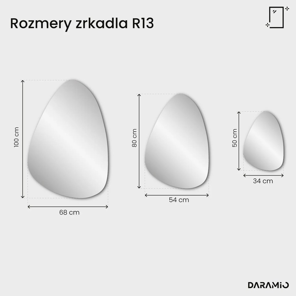 Zrkadlo Pure R13