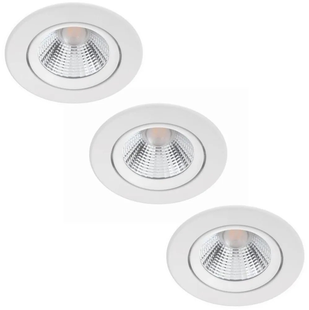 Philips - SADA 3x LED Stmievateľné podhľadové svietidlo DIVE LED/5W/230V 2700K