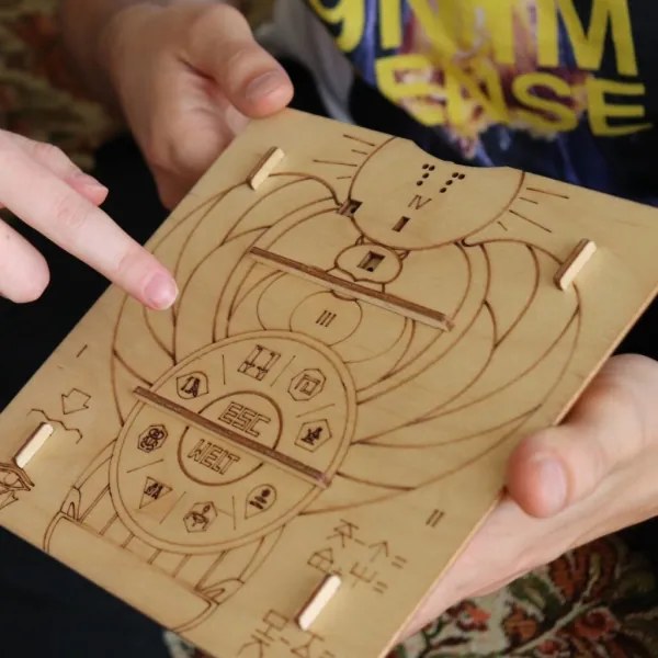 EscapeWelt - Drevený hlavolam Pyramída