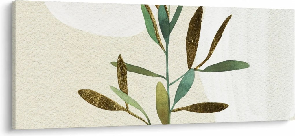 Obraz - Akvarelová vetvička N⁰2 (120x50 cm)