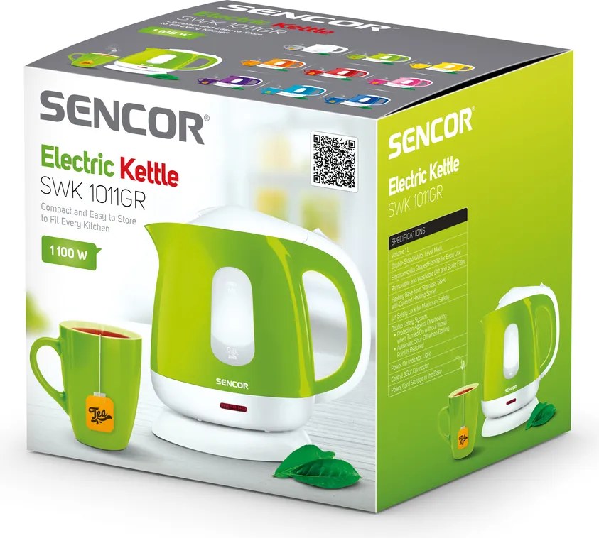 Rýchlovarná kanvica, SENCOR SWK 1011GR