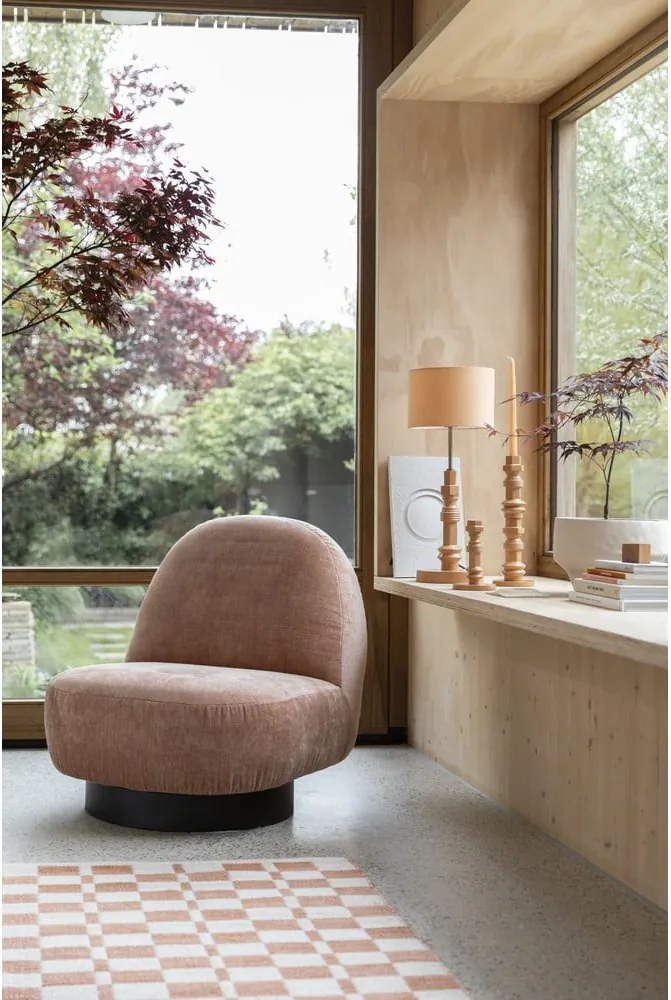 Stolová lampa v terakotovej farbe (výška 65 cm) Totem – Zuiver