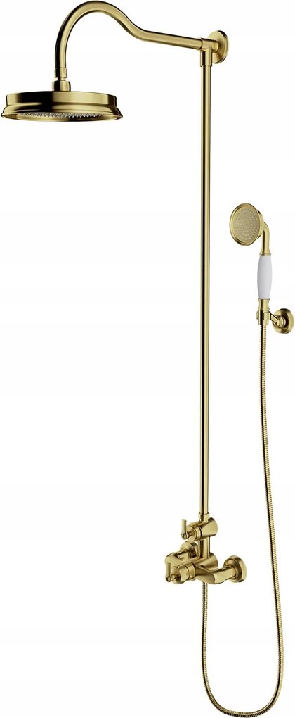 Termostatický Sprchový Stĺp S Batériou, Mosadz Brúsená Omnires