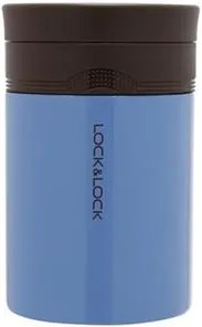 LOCKNLOCK Termoska na jedlo a pitie Wave, 500 ml, modrá