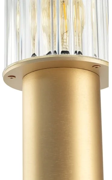 Argon 8753 - Vonkajšia lampa NORFOLK 1xE27/15W/230V IP44 52cm zlatá
