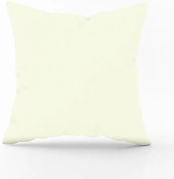 Bavlnená obliečka na vankúš - prírodná biela Veľkost obliečok: 50 x 50 cm, Zapínanie: Gombíky