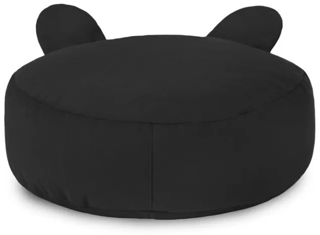 Plyšová podnožka TEDDY čierna