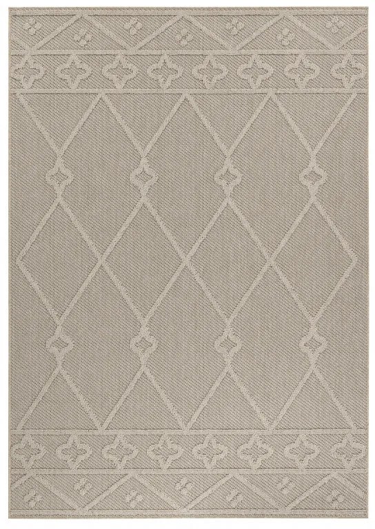 Kusový koberec Patara 4955 Beige – na von aj na doma, 80x150, béžová, chodba / predsieň, Ayyildiz