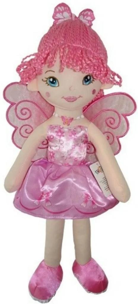 Handrová bábika Tulilo Florentyna, 45 cm - ružová 40cm