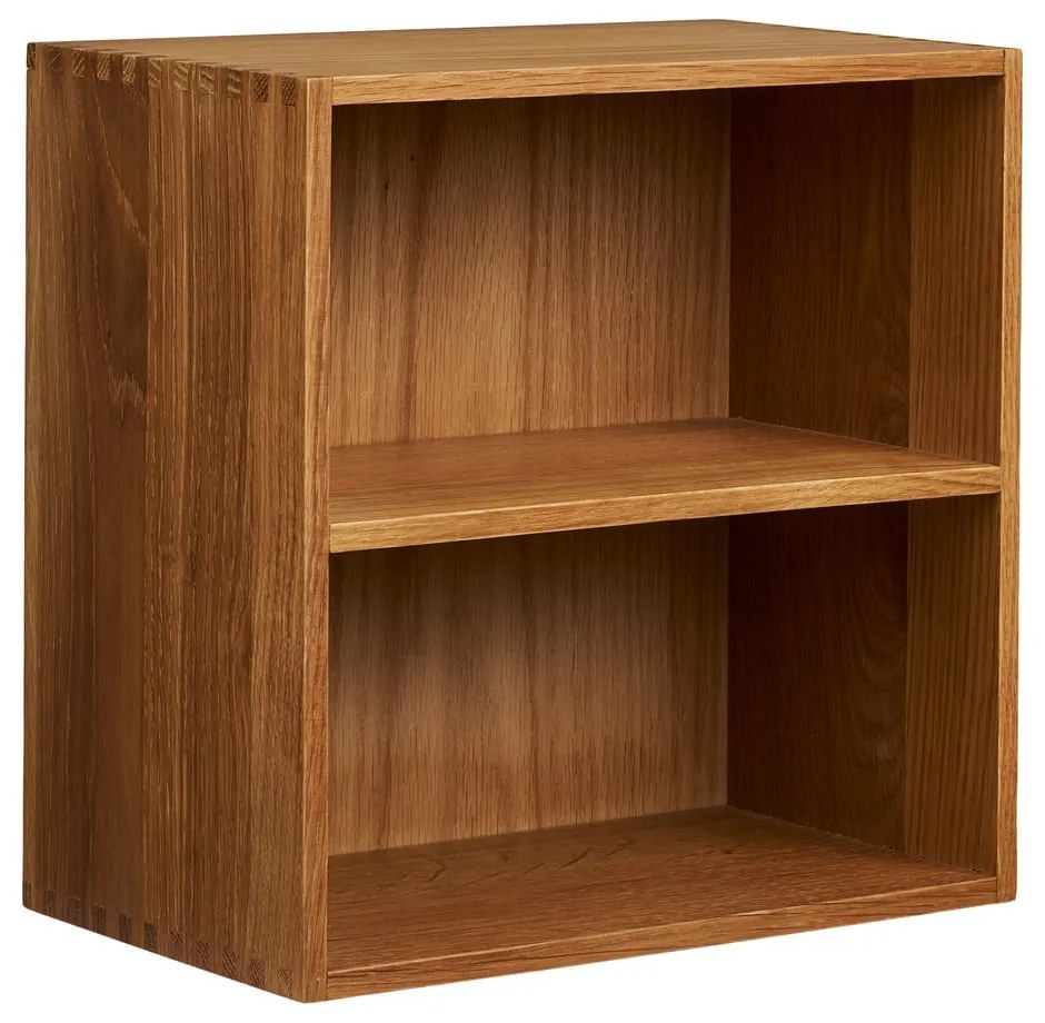 Poschodová polica z dubového dreva v prírodnej farbe 18 cm Townsville – House Nordic