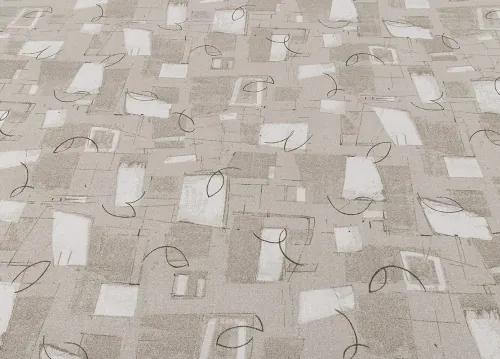 Koberce Breno Metrážny koberec LIBRA 39, šíře role 400 cm, sivá, viacfarebná