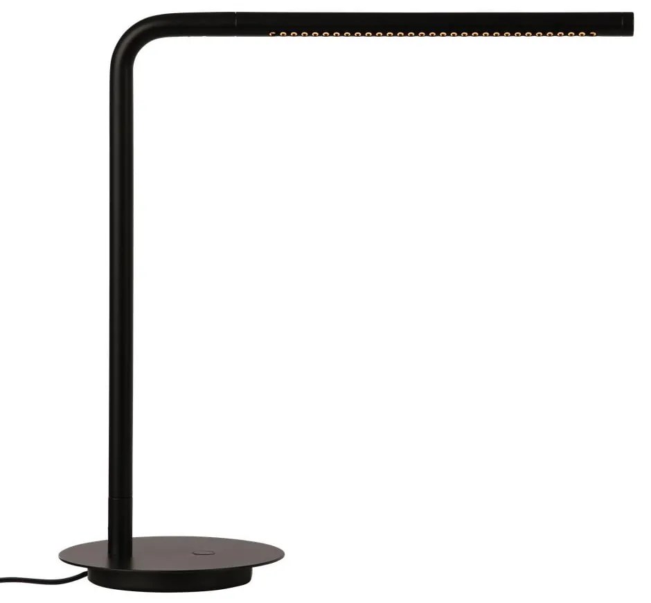 Čierna kovová LED stmievateľná stolová lampa (výška 46 cm) Omni Table – UMAGE