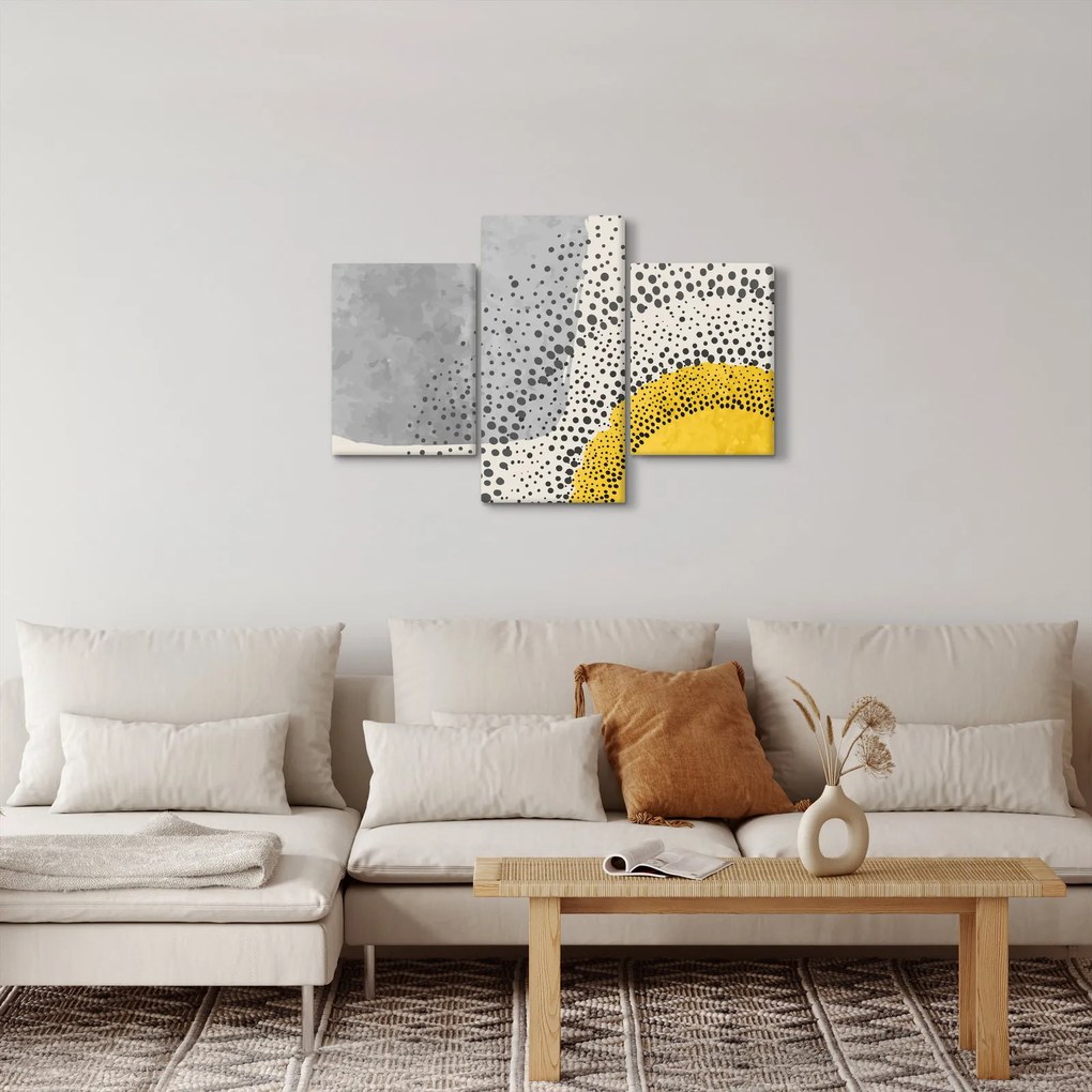 Obraz - Abstraktná maľba pláže N⁰3 (90x60 cm)