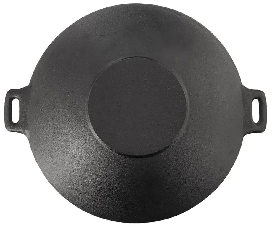Wok liatinová panvica ø 30 cm Litina – Orion