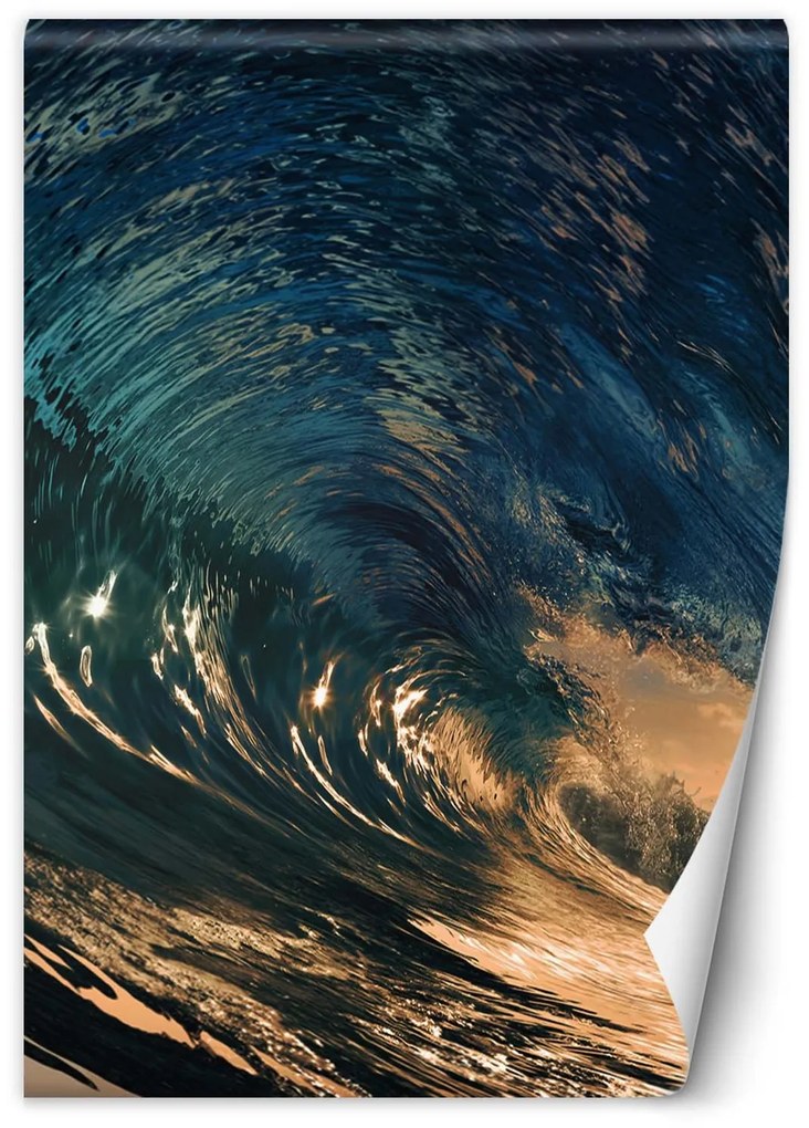 Gario Fototapeta Vlna pri západe slnka Materiál: Vliesová, Rozmery: 150 x 210 cm