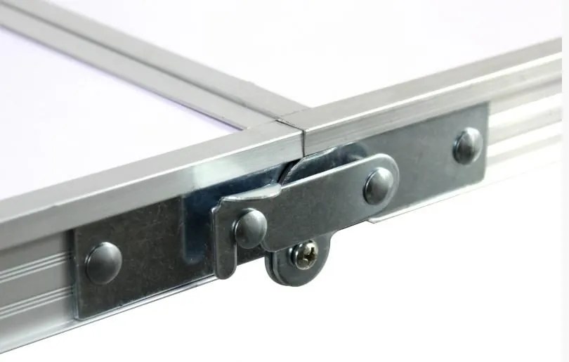 Bestent Kempingový stôl 120x60x70cm a 4 stoličky White