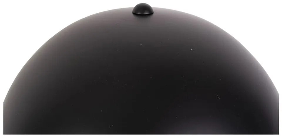 Čierna stolová lampa Leitmotiv Sublime, výška 51 cm