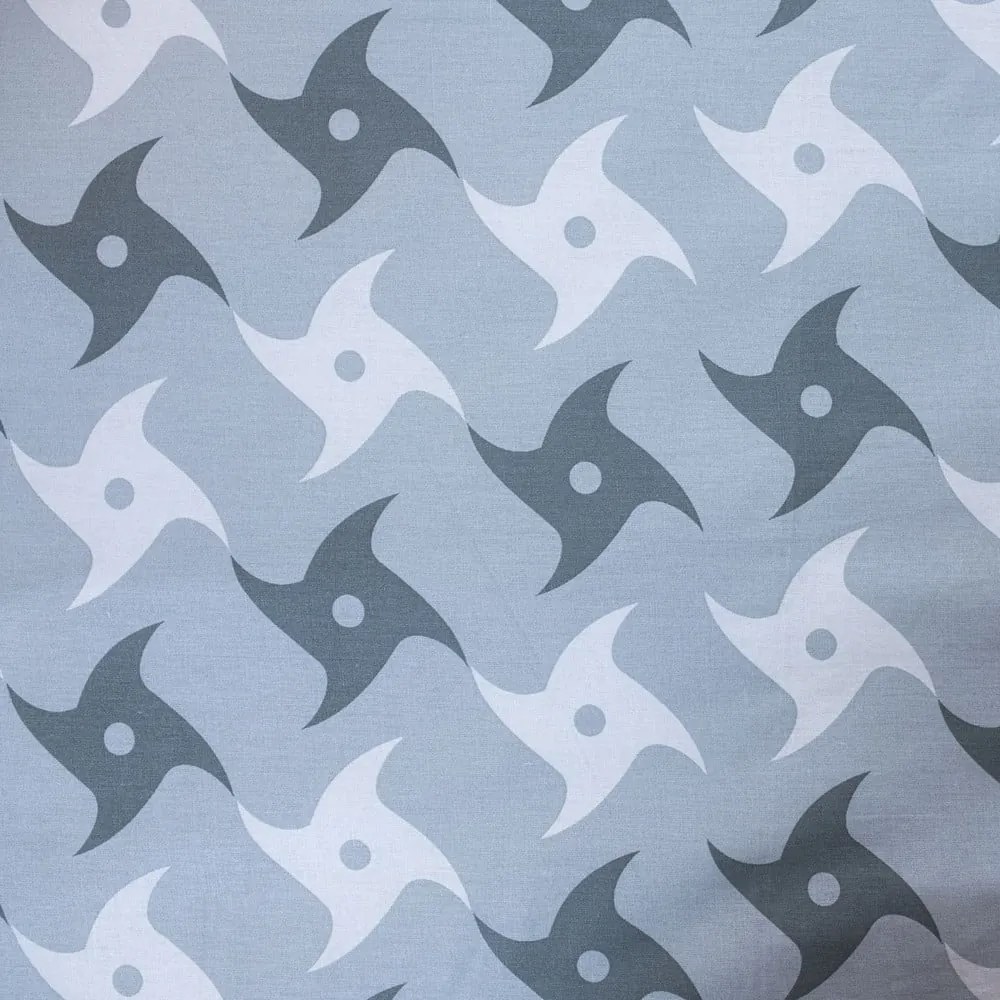 Bavlnené detské obliečky na jednolôžko 140x200 cm Naruto "Grey" – Jerry Fabrics