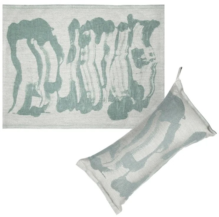 Sada do sauny na sedenie Savu, ľan-zelená